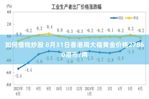 如何借钱炒股 8月31日香港周大福黄金价格27860港币/两